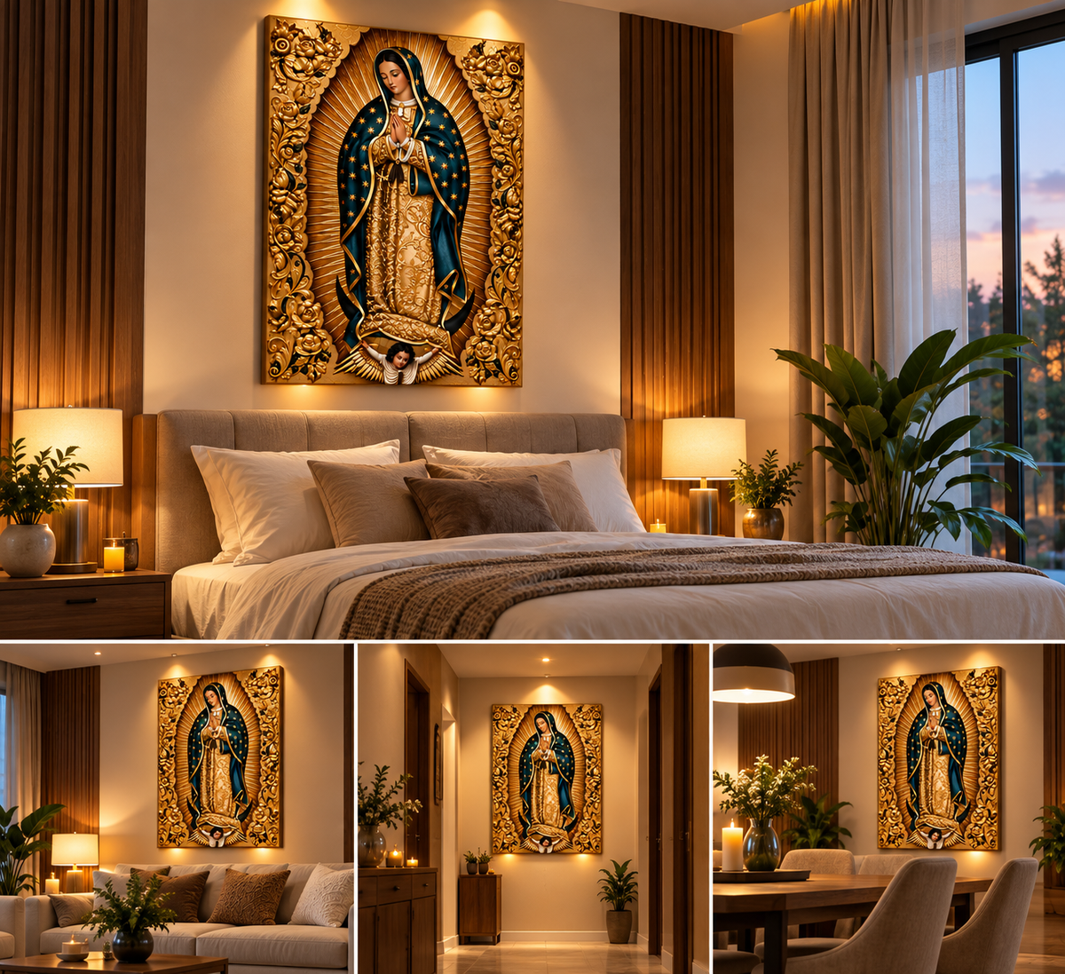 ✨ Virgen de Guadalupe – Un Símbolo de Fe y Protección para tu Hogar ✨🙏
