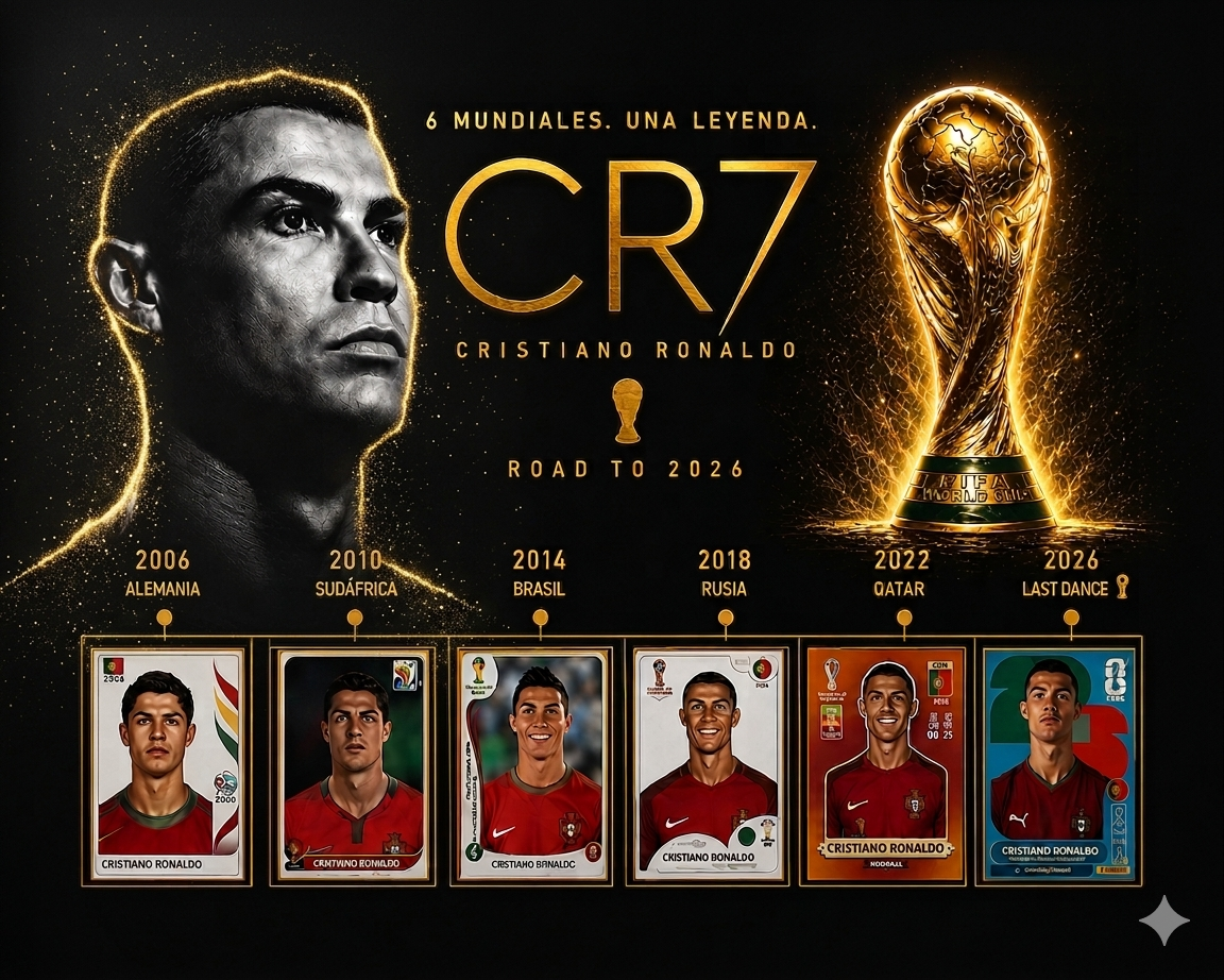 THE LAST DANCE LEYENDAS DEL FUTBOL LLEVA EL RECUERDO DE TODOS SUS MUNDIALES