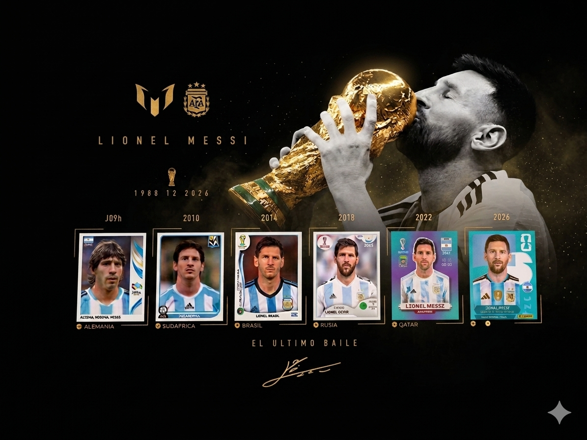 THE LAST DANCE LEYENDAS DEL FUTBOL LLEVA EL RECUERDO DE TODOS SUS MUNDIALES