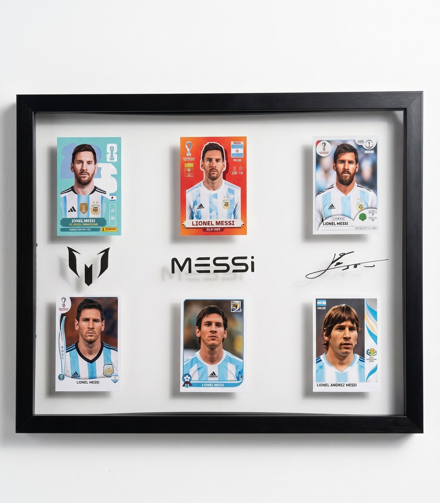 CUADRO HOMENAJE A LOS GOAT´S DEL FUTBOL
