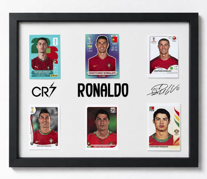 CUADRO HOMENAJE A LOS GOAT´S DEL FUTBOL