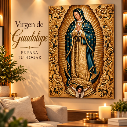 ✨ Virgen de Guadalupe – Un Símbolo de Fe y Protección para tu Hogar ✨🙏